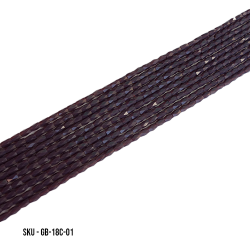 18 Cut GLASS BEADS