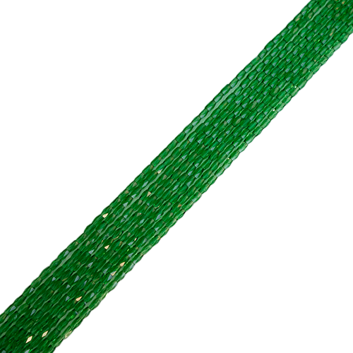 18 Cut GLASS BEADS