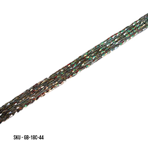 18 Cut GLASS BEADS