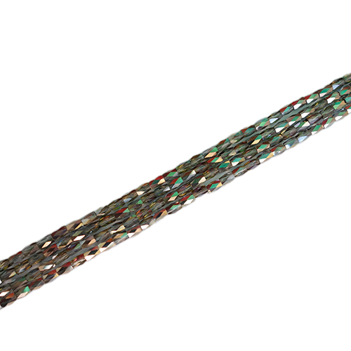 18 Cut GLASS BEADS