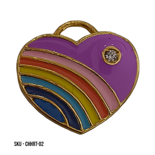 BRASS HEART (PER PIECE)