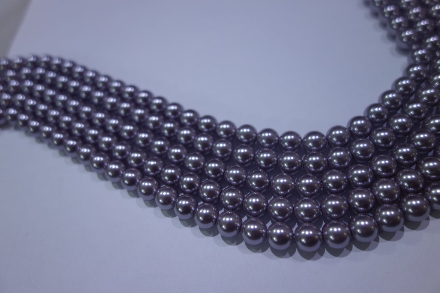 BSS SSTRINGZ MAUVE PEARL 8MM
