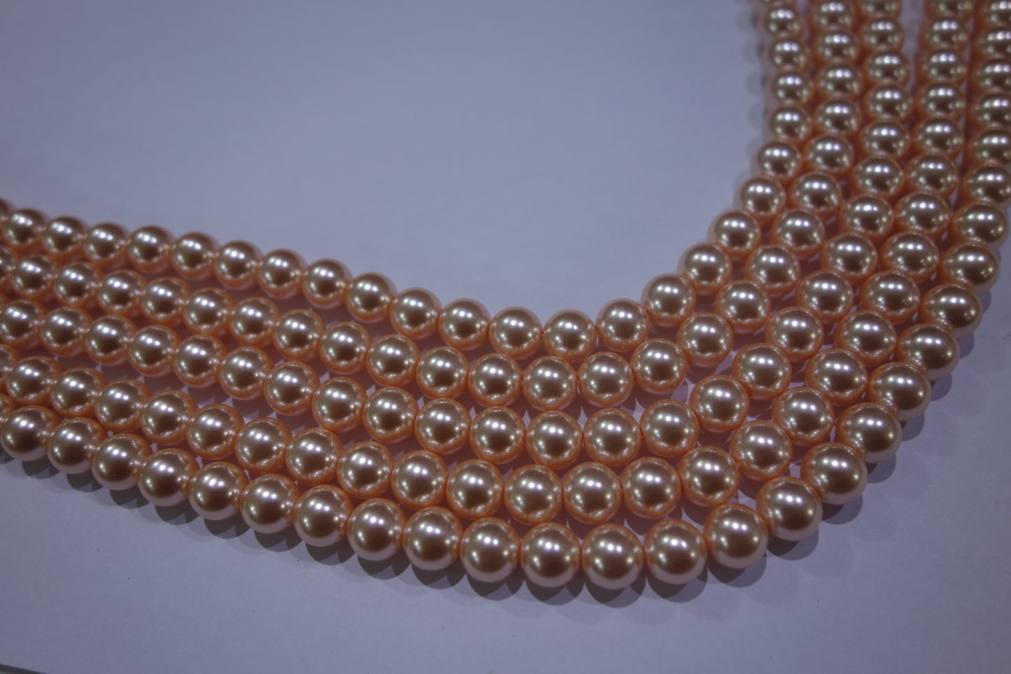 BSS SSTRINGZ PEACH PEARL 8MM