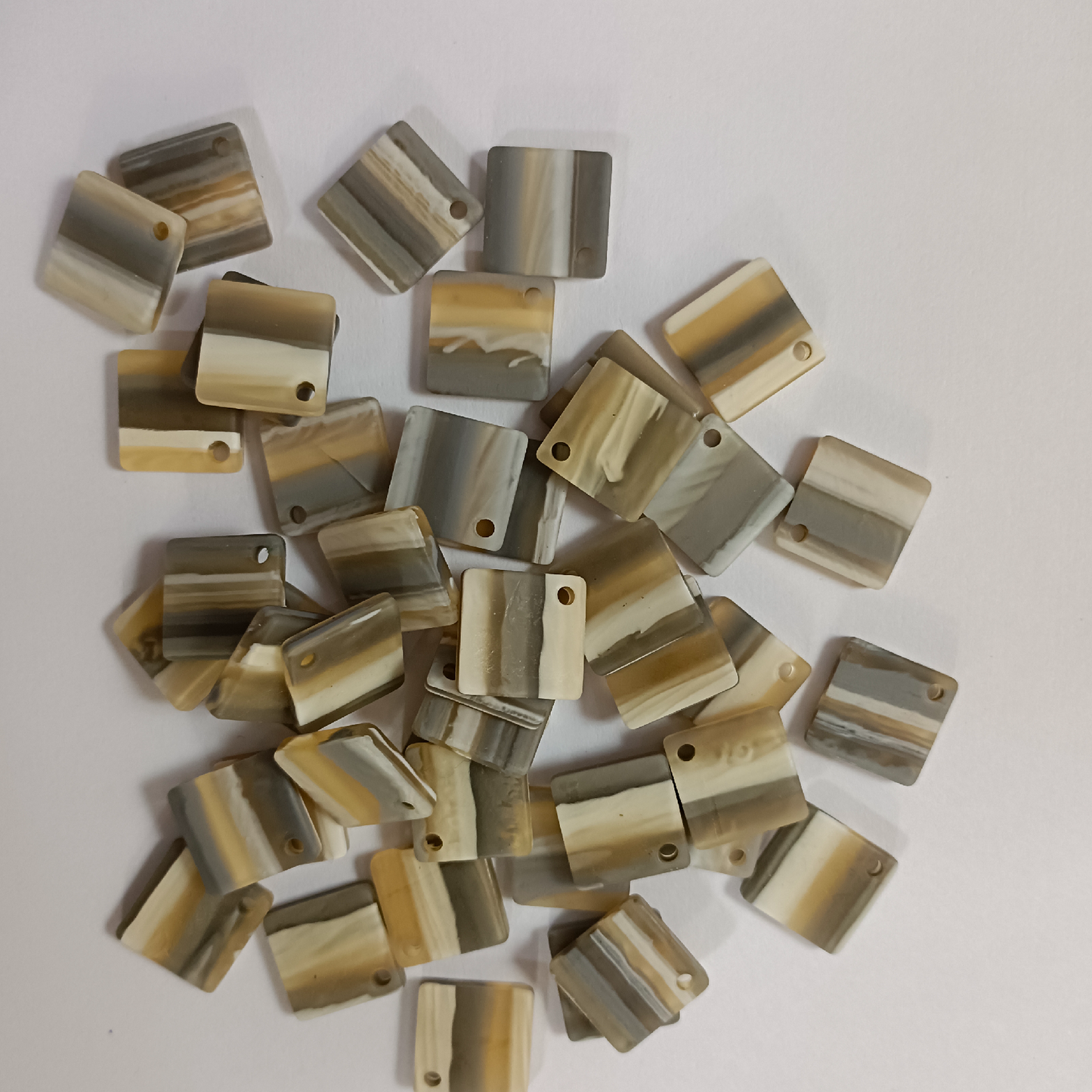 ACRYLIC EAR HOOPS (1 PCS)