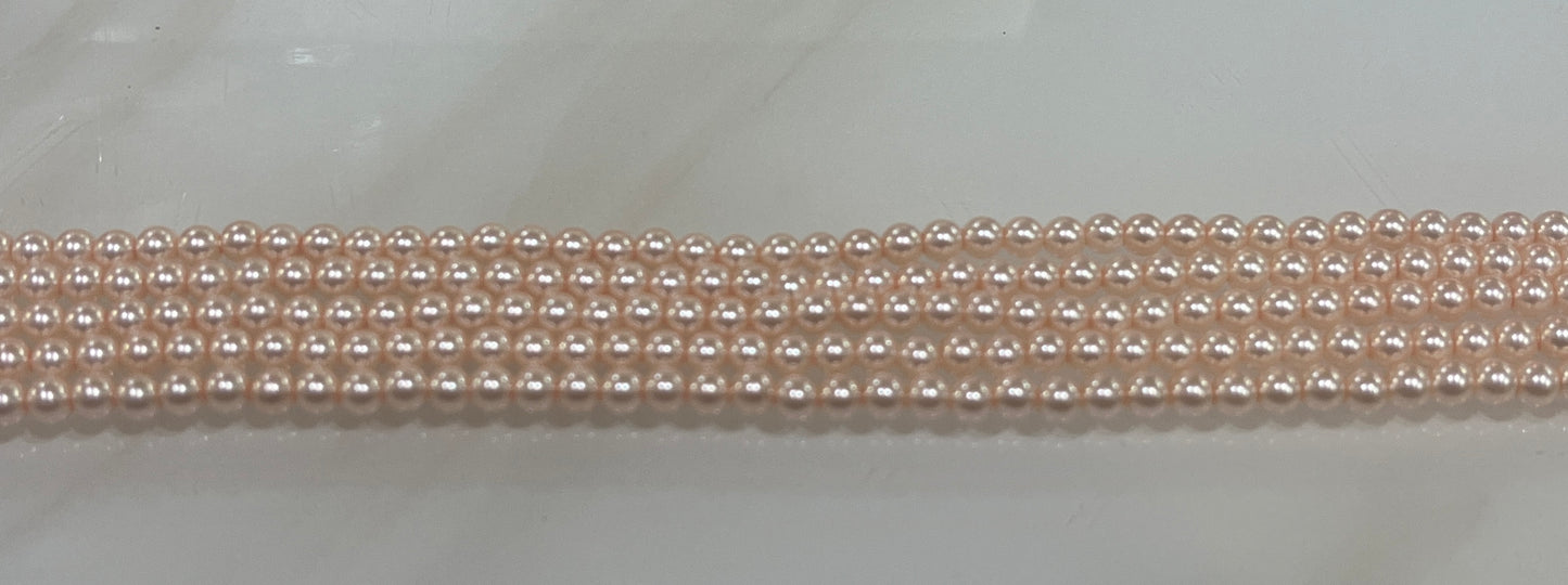 BSS SSTRINGZ PEACH PEARL 3MM
