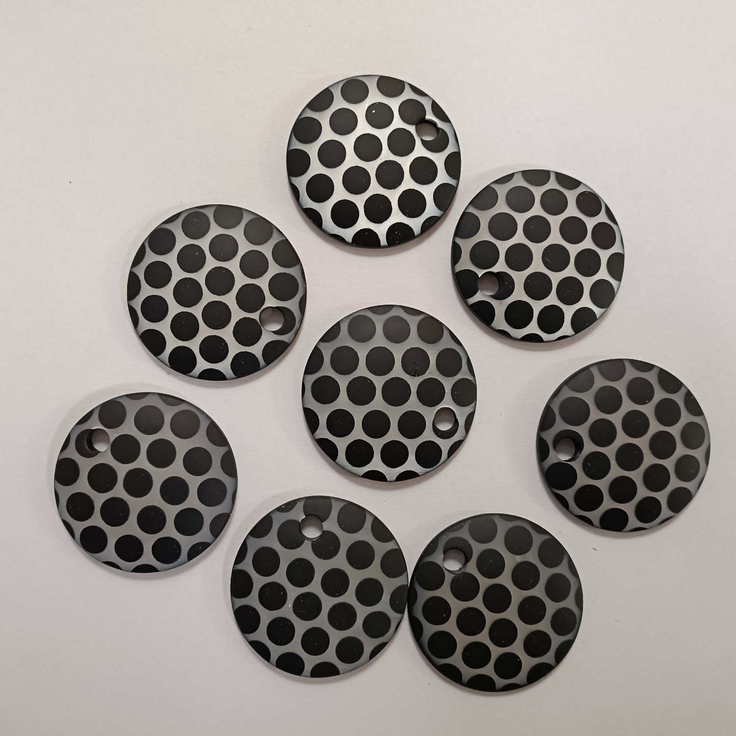 ACRYLIC EAR HOOPS (1 PAIR)