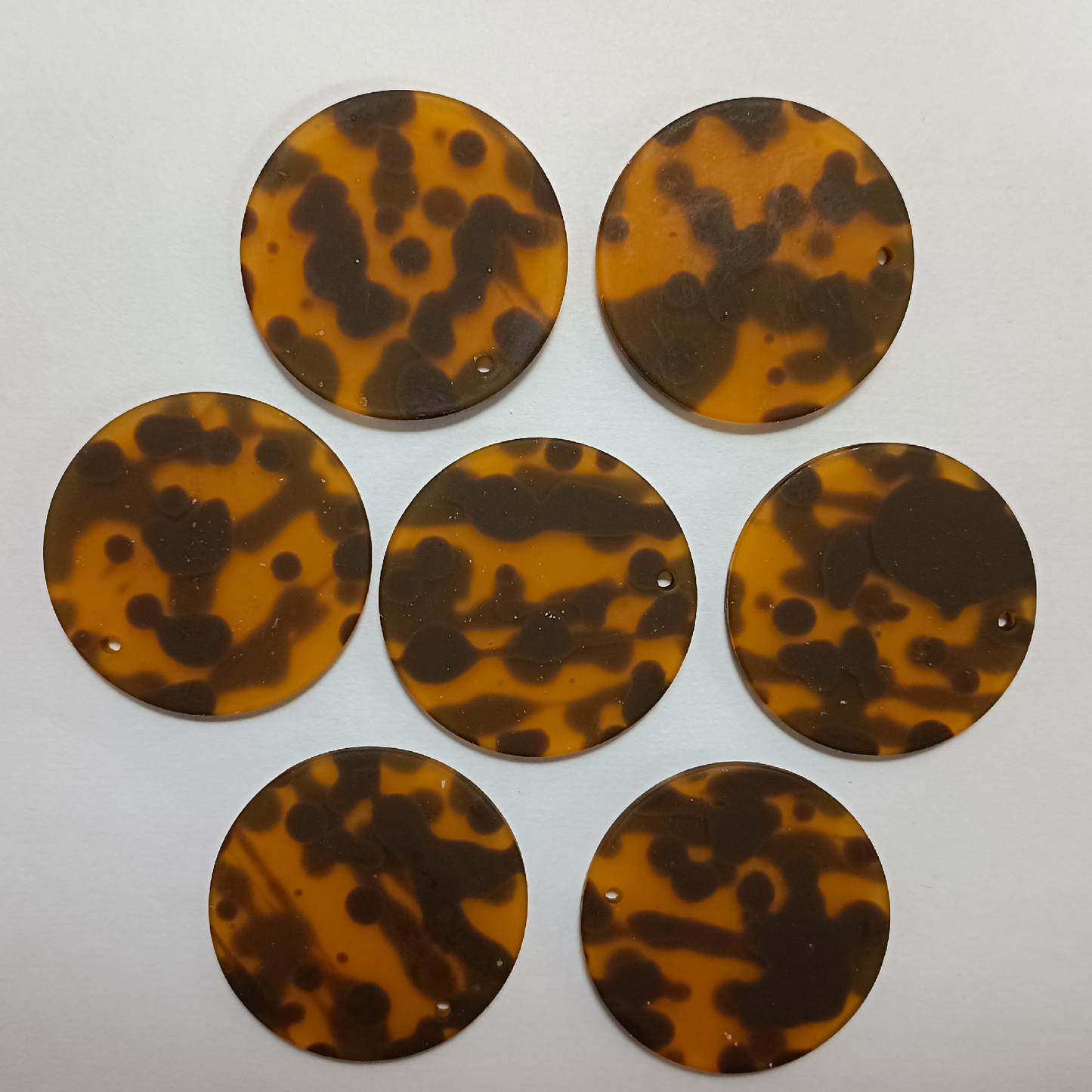 ACRYLIC EAR HOOPS (1 PAIR)