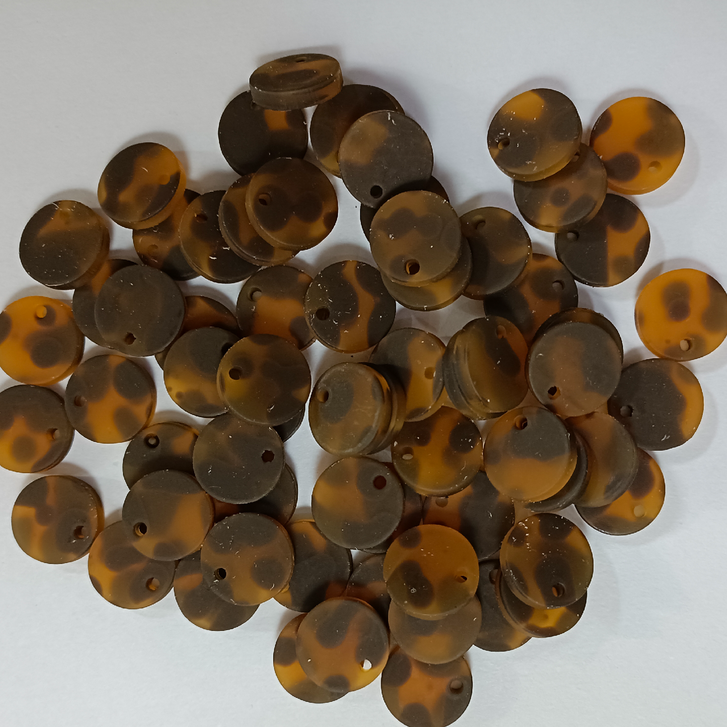 ACRYLIC EAR HOOPS (1 PAIR)