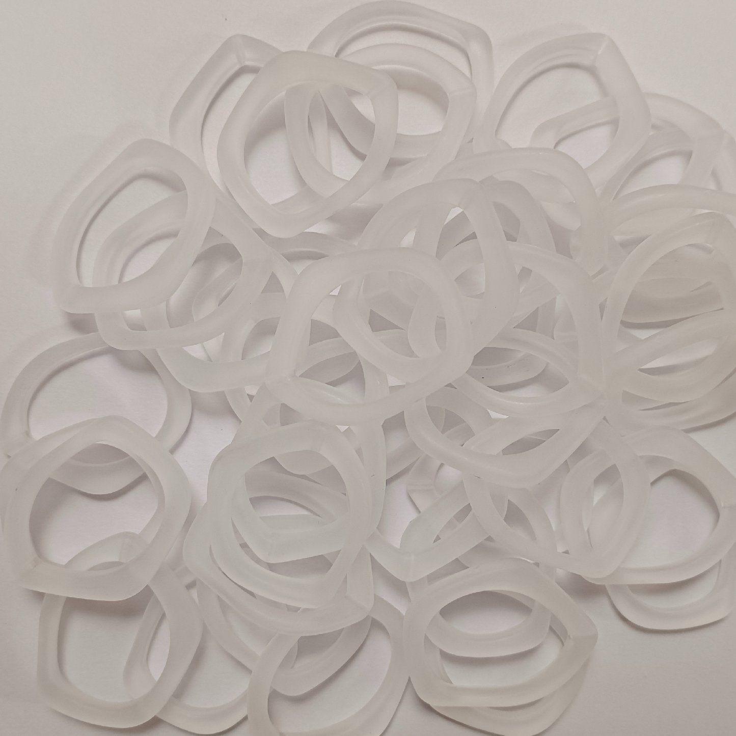 ACRYLIC EAR HOOPS (1 PAIR)