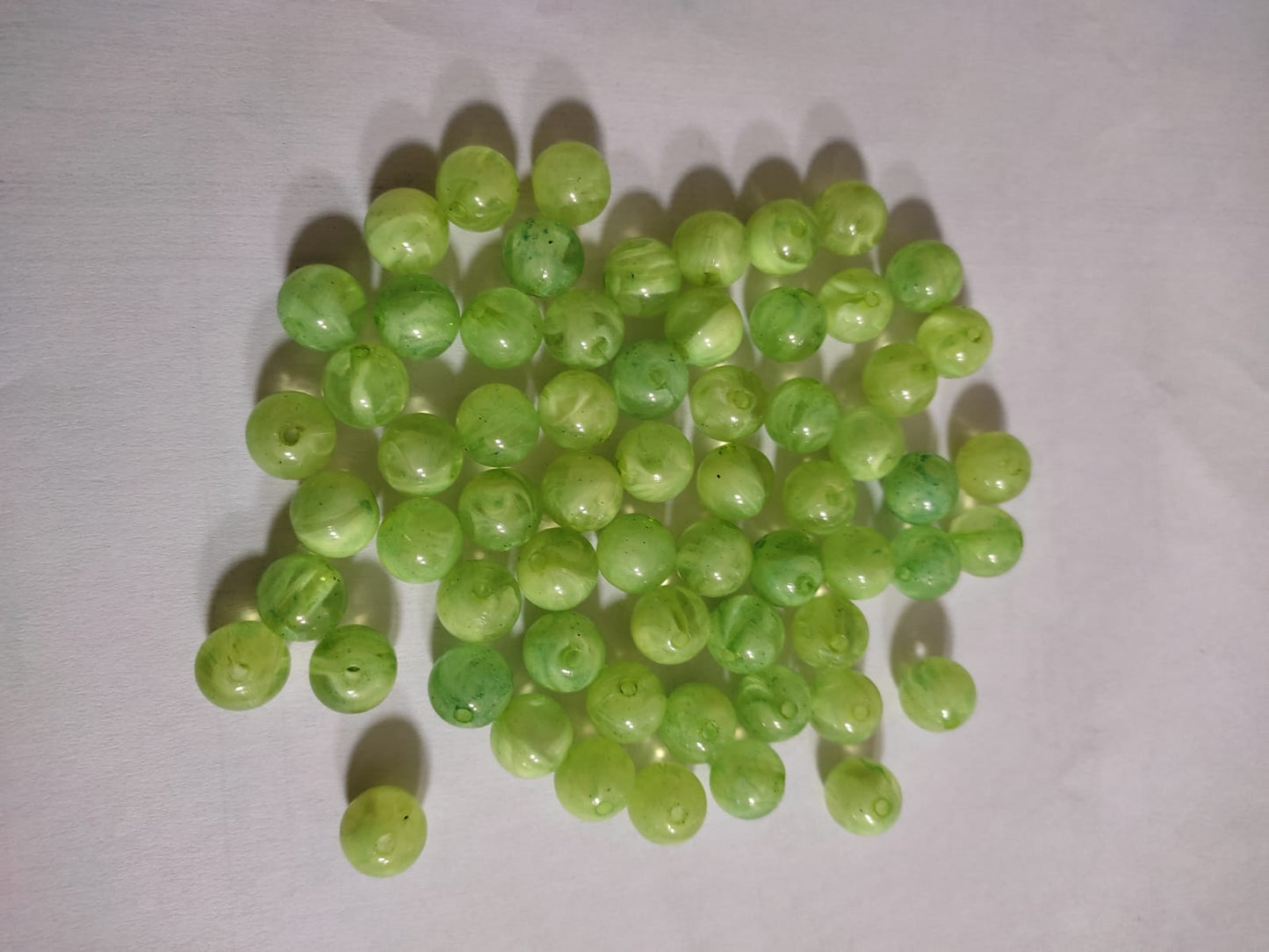 ACRYLIC BEADS BALLS PACK OF 10 PIECES