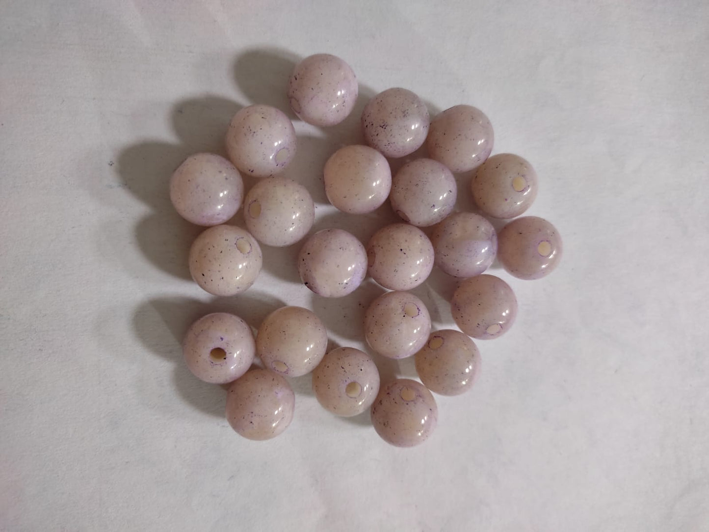 ACRYLIC BEADS BALLS PACK OF 10 PIECES