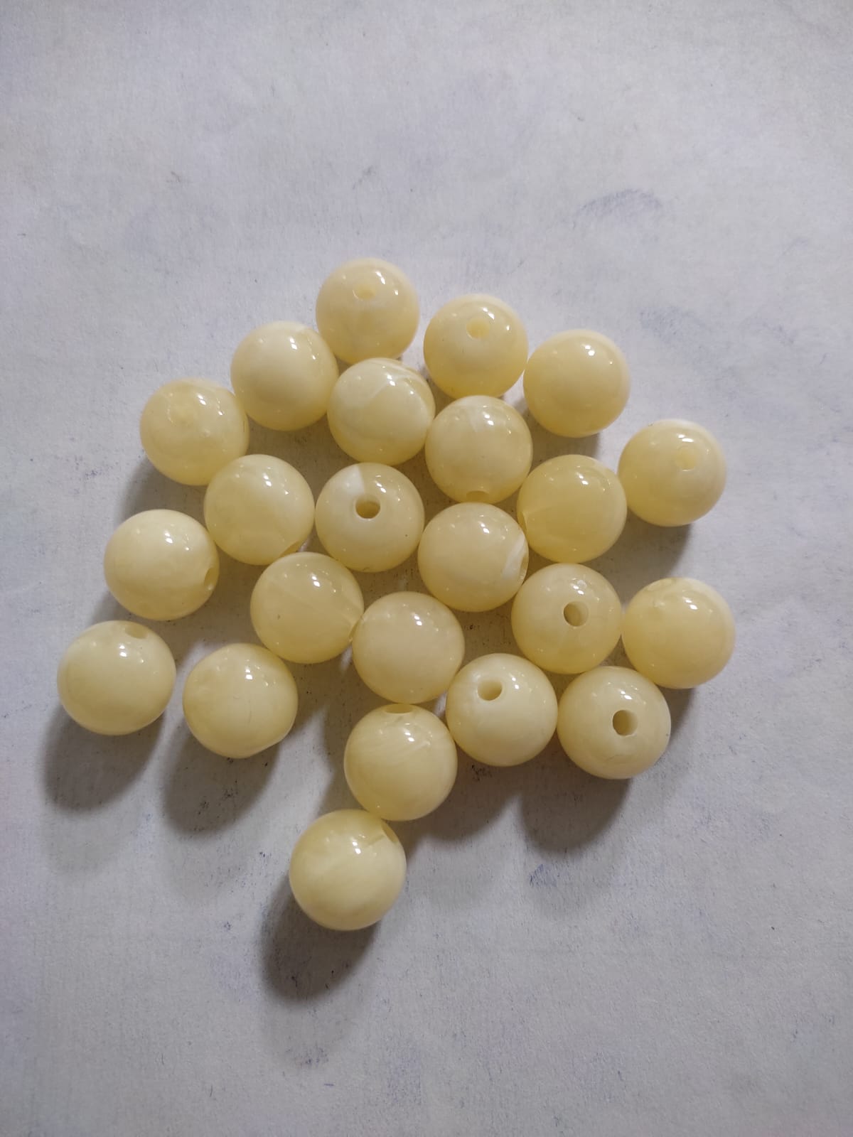 ACRYLIC BEADS BALLS PACK OF 10 PIECES