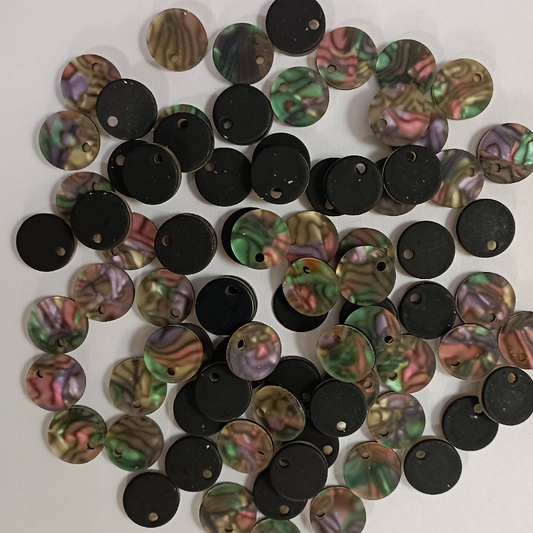 ACRYLIC EAR HOOPS (1 PAIR)