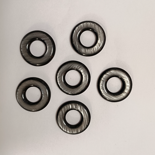 ACRYLIC EAR HOOPS (1 PAIR)