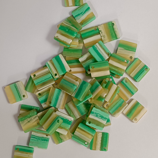 ACRYLIC EAR HOOPS (1 PAIR)