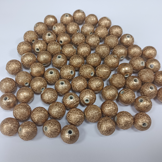 ACRYLIC BEADS BALLS 12MM PACK OF 10 PIECES