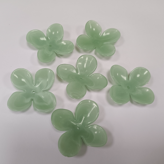 JEWELLERY FINDING ACRYLIC HOOPS PER PAIR