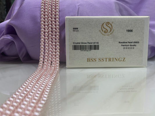 BSS SSTRINGZ ROSALINE PEARL 6MM
