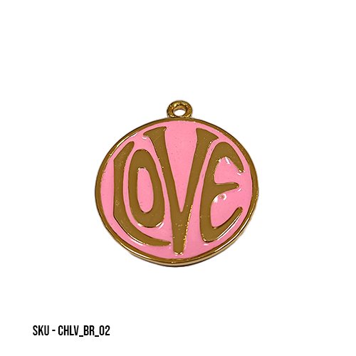 BRASS LOVE SHAPE (PER PIECE)