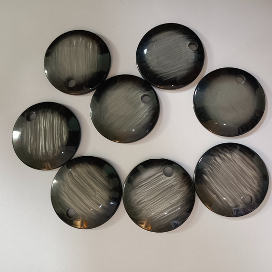 ACRYLIC EAR HOOPS (1 PAIR)