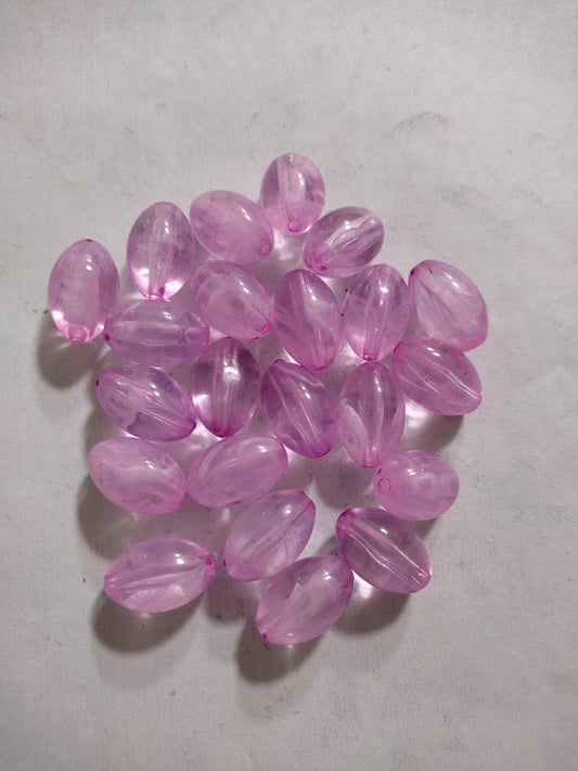 ACRYLIC BEADS  PACK OF 10 PIECES